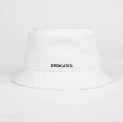 Hats -Dedicated Logo Bucket Hat (white)