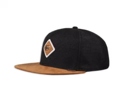 Caps - Djinn's Metallic Stitch Cap (black)