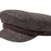 Fiddler Cap - Brixton Fiddler (navy Blue/brown)