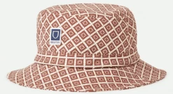 Hats - Brixton Beta Packable Bucket (white/bronze)