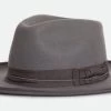 Hats - Brixton Reno Fedora (grey)