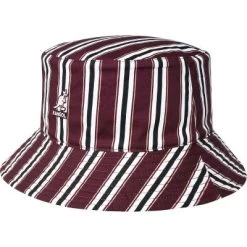Hats - Kangol Double Pattern Bucket (red-black-white)