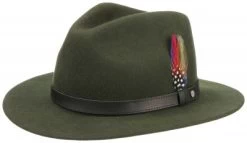 Hats - Stetson Yutan Traveller Woolfelt (green)