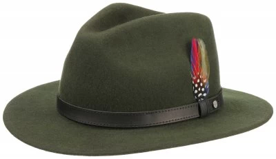 Hats - Stetson Yutan Traveller Woolfelt (green)