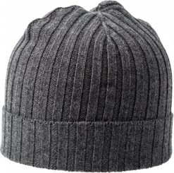 Beanies - Amanda Christensen Wool Beanie (Dark Grey)