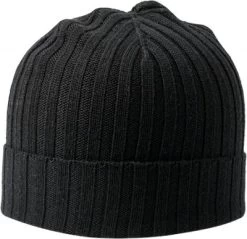 Beanies - Amanda Christensen Wool Beanie (Black)