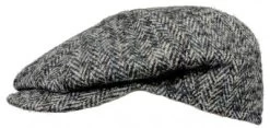 Flat Cap - Gårda Arezzo Wool Newsboy (green/multi)