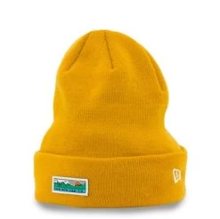 Beanies - New Era Outdoor Patch Cuff Beanie (Yellow)