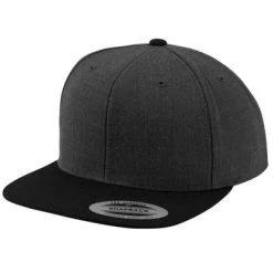Caps - Flexfit Snapback Cap (Charcoal/Black)