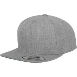 Caps - Flexfit Youth Snapback Cap (Grey)