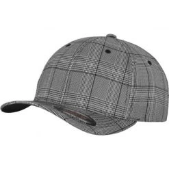 Caps - Flexfit Glen Check (black/white)
