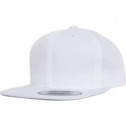 Caps - Flexfit Kids Snapback Cap (White)