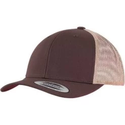 Caps - Flexfit Trucker Cap (Brown/Khaki)
