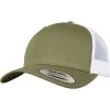 Caps - Flexfit Trucker Cap (Olive/White)