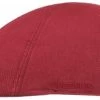 Flat Cap - Stetson Texas Cotton (burgundy)