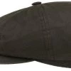 Flat Cap - Stetson Hatteras Cotton Mix (dark Grey)