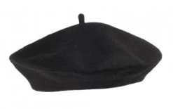 Beret - Wool Fashion Beret (black)