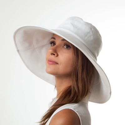 Hats - Monaco Sunhat (white) - Image 4