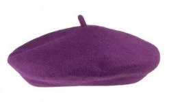 Beret - Wool Fashion Beret (purple)