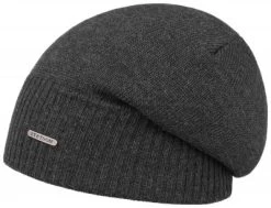 Beanies - Stetson Oversized Merino Beanie (grey)