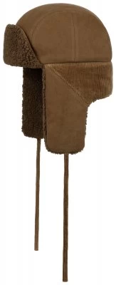Trapper Hat - Stetson Cotton Aviator Hat (brown)
