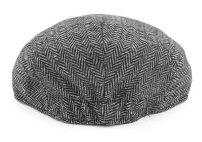 Flat Cap - Jaxon Kids Tweed Flat Cap (grey) - Image 2