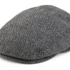 Flat Cap - Jaxon Kids Tweed Flat Cap (grey)