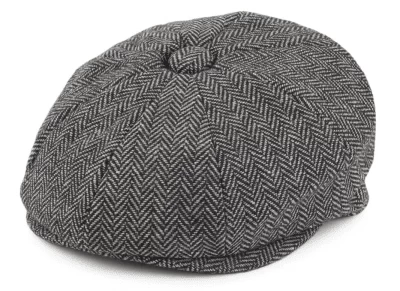 Flat Cap - Jaxon BabyTweed Newsboy Cap (grey)