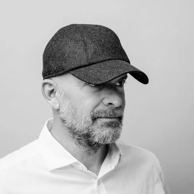 Caps - Wigéns Baseball Classic Earflap Cap Wool (Navy) - Image 3