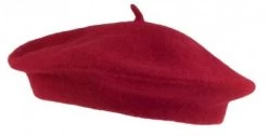 Beret - Kids Wool Fashion Beret (red)