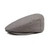 Flat Cap - Brixton Barrel (grey Stripe)