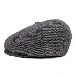Flat Cap - Brixton Brood (black/bone)
