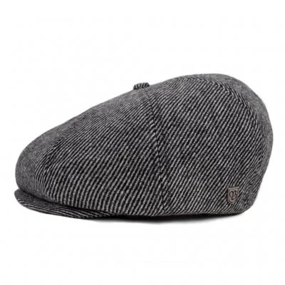 Flat Cap - Brixton Brood (black/bone)