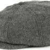 Flat Cap - Brixton Brood (grey-black)