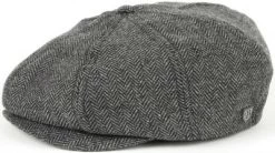 Flat Cap - Brixton Brood (grey-black)