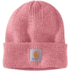 Beanies - Carhartt Women's Rib Knit Hat (Pink)