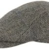 Flat Cap - MJM Daffy EL Virgin Wool (grey)
