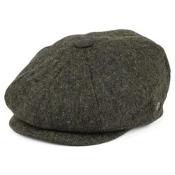 Flat Cap - Jaxon Falconbrook Newsboy Cap (forest)