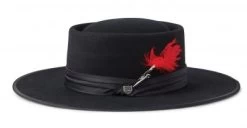 Hats - Brixton X Fender Flood Fedora (black)