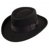 Hats - Jaxon Crushable Wool Gambler (black)
