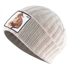 Beanies - Gårda Fox Beanie (beige)