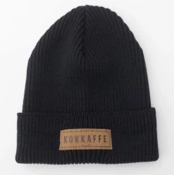 Beanies - Lemmelkaffe Glöden Merino Beanie (Black)