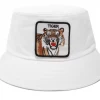 Hats - Gårda Tiger Bucket Hat (white)