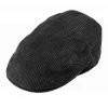 Flat Cap - Jaxon Hats Corduroy Flat Cap (black)