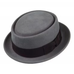 Hats - Jaxon Crushable Pork Pie (grey)