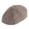 Flat Cap - Jaxon Hats Marl Tweed Newsboy Cap (brown)