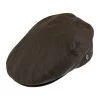 Flat Cap - Jaxon Hats Oil Cloth Flat Cap (brown)