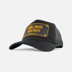 Caps - John Hatter - I Will Make You Rich - Rubber Edition (black)