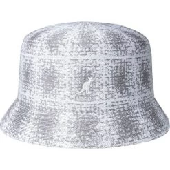 Hats - Kangol Grunge Bucket (grey/white)