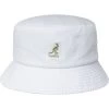 Hats - Kangol Washed Bucket (white)